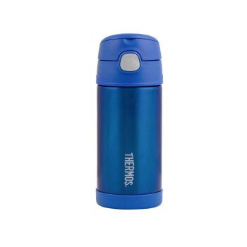 F401 Funtainer SS Çocuk Pipetli Termos Blue - THERMOS
