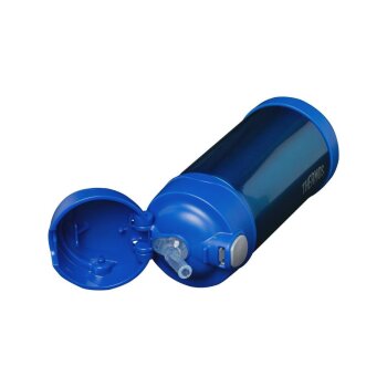 F401 Funtainer SS Çocuk Pipetli Termos Blue - 6