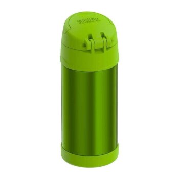 F401 Funtainer SS Çocuk Pipetli Termos Lime - 5