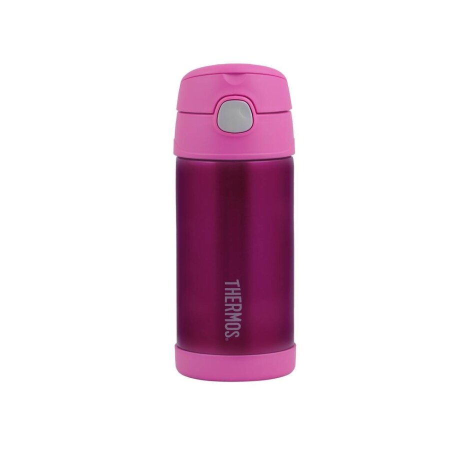 F401 Funtainer SS Çocuk Pipetli Termos Pink - 1