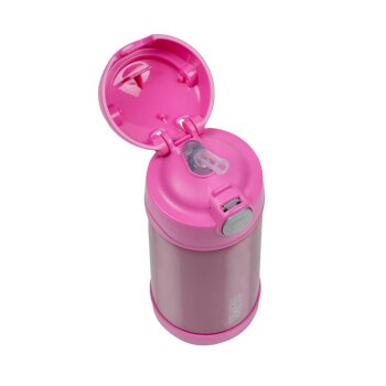 F401 Funtainer SS Çocuk Pipetli Termos Pink - 3