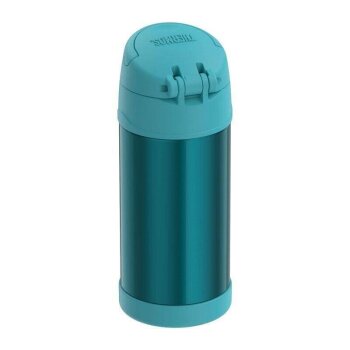F401 Funtainer SS Çocuk Pipetli Termos Teal - 5