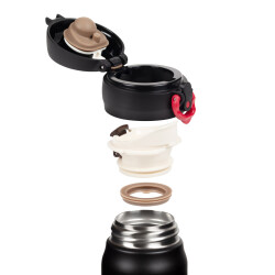 JNL-600 Ultralight Mug 0,60L Deep Black w/Red - 7