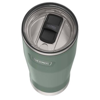 Icon IS115 0,53L Slide Lock Mug Alpine Green w/Straw - 2