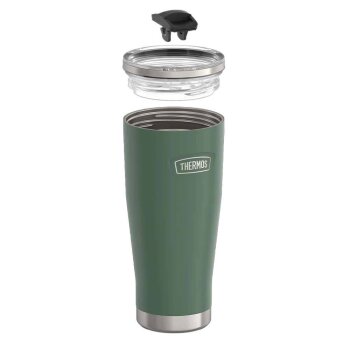Icon IS115 0,53L Slide Lock Mug Alpine Green w/Straw - 5